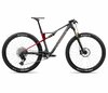 Orbea OIZ M-TEAM AXS XL Diamond Carbon View (Matt) - Cherry Red (Gloss)